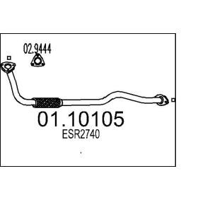 Abgasrohr von MTS 01.10105