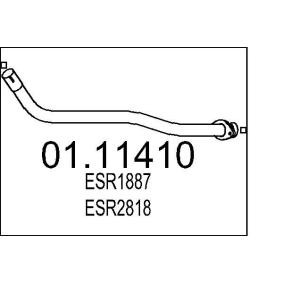 Abgasrohr von MTS 01.11410