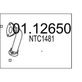 Abgasrohr von MTS 01.12650