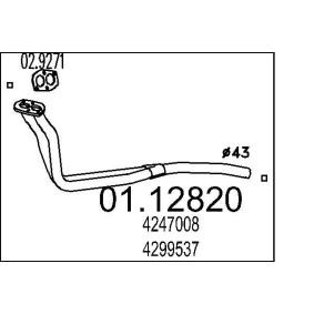 Abgasrohr von MTS 01.12820