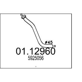 Abgasrohr von MTS 01.12960