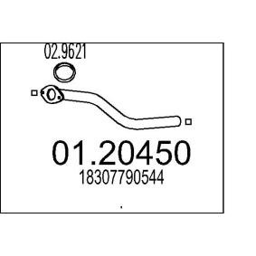 Abgasrohr 01.20450