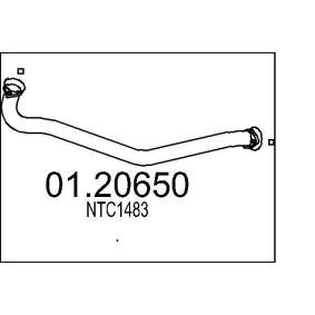 Abgasrohr von MTS 01.20650