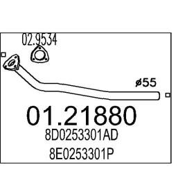 Abgasrohr 01.21880