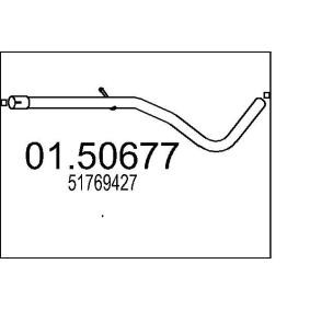Mittelschalldämpfer 01.50677 FIAT BRAVO von MTS