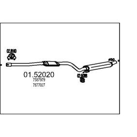 Mittelschalldämpfer von MTS 01.52020
