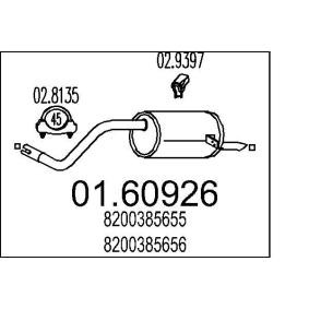 Endschalldämpfer 01.60926