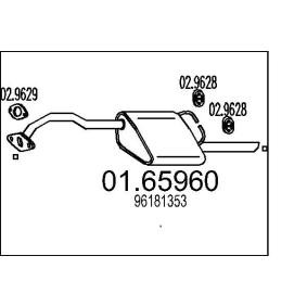Endschalldämpfer von MTS 01.65960