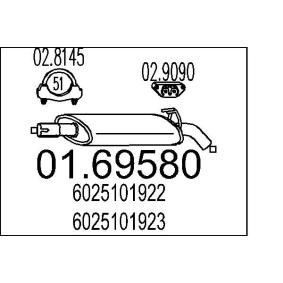 Endschalldämpfer 01.69580