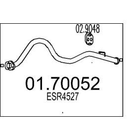 Abgasrohr von MTS 01.70052