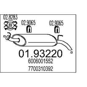 Endschalldämpfer 01.93220