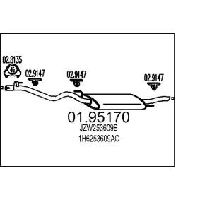 Endschalldämpfer 01.95170
