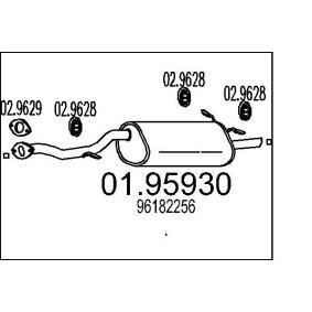 Endschalldämpfer von MTS 01.95930