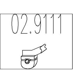 Anschlagpuffer, Schalldämpfer 02.9111