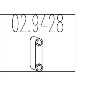 Compre Batente de encosto, silenciador da MTS 02.9428 a um preço baixo por 4,64 €