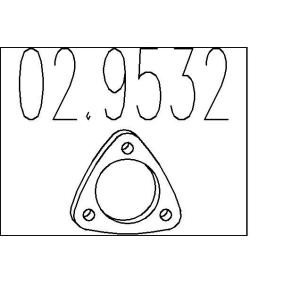 Dichtung, Abgasrohr 02.9532 CHEVROLET LACETTI von MTS