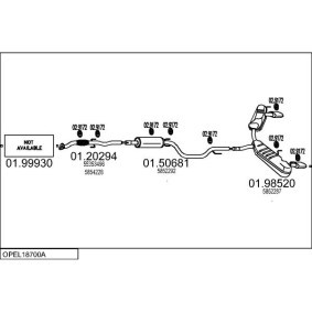 Acquista Tampone paracolpo, Silenziatore da MTS 02.9721 a buon mercato per soli 17,88 €