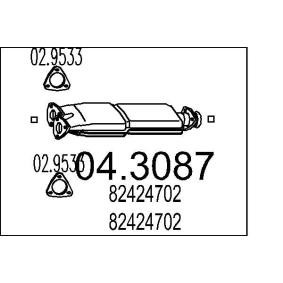 Katalysator von MTS günstig für 868,94 €