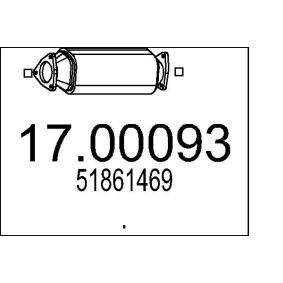 Partikelfilter (DPF) von MTS 17.00093