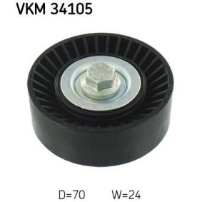 Compre Polia de desvio / de guia, correia trapezoidal estriada da SKF VKM 34105 a um preço baixo por 20,38 €