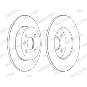 Comprar Disco de freno de FERODO DDF069-1 a bajo precio de 38,64 €