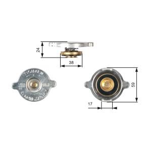 Acquista Tappo, radiatore da GATES RC109 a buon mercato per soli 7,25 €