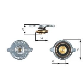 Acquista Tappo, radiatore da GATES RC113 a buon mercato per soli 10,00 €
