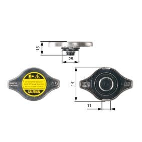 Achetez des Bouchon de radiateur GATES RC127 à prix pour 19,09 €