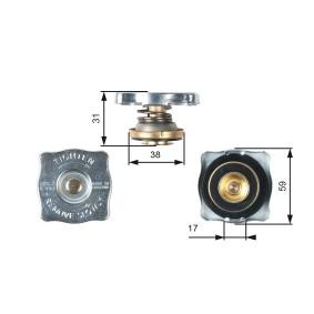 Achetez des Bouchon de radiateur GATES RC130 à prix pour 7,80 €