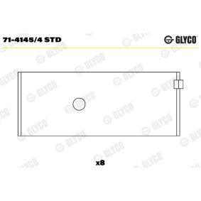 Acquista Bronzina di biella da GLYCO 71-4145/4 STD a buon mercato per soli 28,45 €