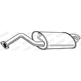 Compre Panela de escape traseira da WALKER 23267 a um preço baixo por 186,01 €