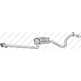 Endschalldämpfer von BOSAL 292-057