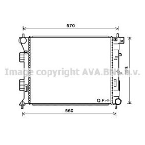 Achetez des Radiateur du moteur PRASCO FT2258 à prix pour 83,08 €