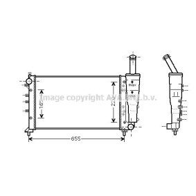 Achetez des Radiateur du moteur PRASCO FTA2299 à prix pour 121,35 €