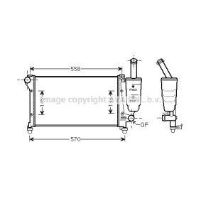 Achetez des Radiateur du moteur PRASCO FTA2368 à prix pour 130,00 €