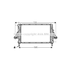Acquista Radiatore motore da PRASCO MCA2006 a buon mercato per soli 97,44 €