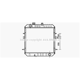 Acquista Radiatore motore da PRASCO MT2074 a buon mercato per soli 380,64 €