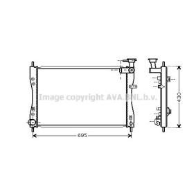 Acquista Radiatore motore da PRASCO MT2173 a buon mercato per soli 203,87 €