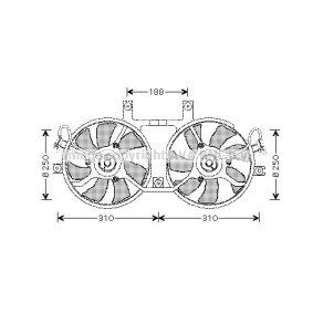 Acquista Ventola radiatore da PRASCO MT7512 a buon mercato per soli 206,67 €