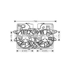 Kühlerlüfter MZ7532