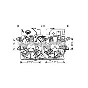 Kühlerlüfter MZ7533