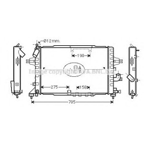 Acquista Radiatore motore da PRASCO OL2365 a buon mercato per soli 194,55 €