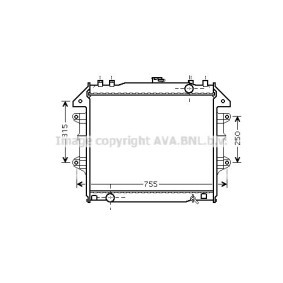 Acquista Radiatore motore da PRASCO TO2430 a buon mercato per soli 173,91 €
