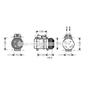 Kühlerlüfter VW7535 von PRASCO günstig für 67,63 € online kaufen