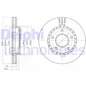 Compre Disco de travão da DELPHI BG4323 a um preço baixo por 41,33 €
