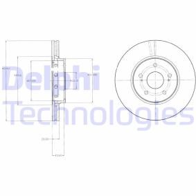 Compre Disco de travão da DELPHI BG4342 a um preço baixo por 117,60 €