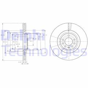 Compre Disco de travão da DELPHI BG9098 a um preço baixo por 72,49 €