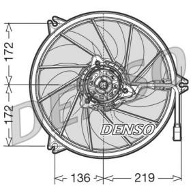 Kühlerlüfter für PEUGEOT von DENSO