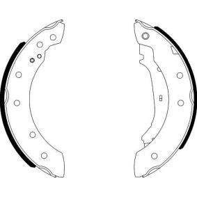 Bremsbackensatz von HELLA 8DB 355 001-571