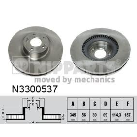 Comprar Disco de freno de NIPPARTS N3300537 a bajo precio de 57,94 €
